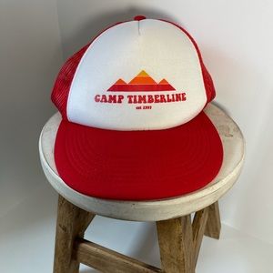 Vintage SnapBack/Trucker Hat camp Timberline